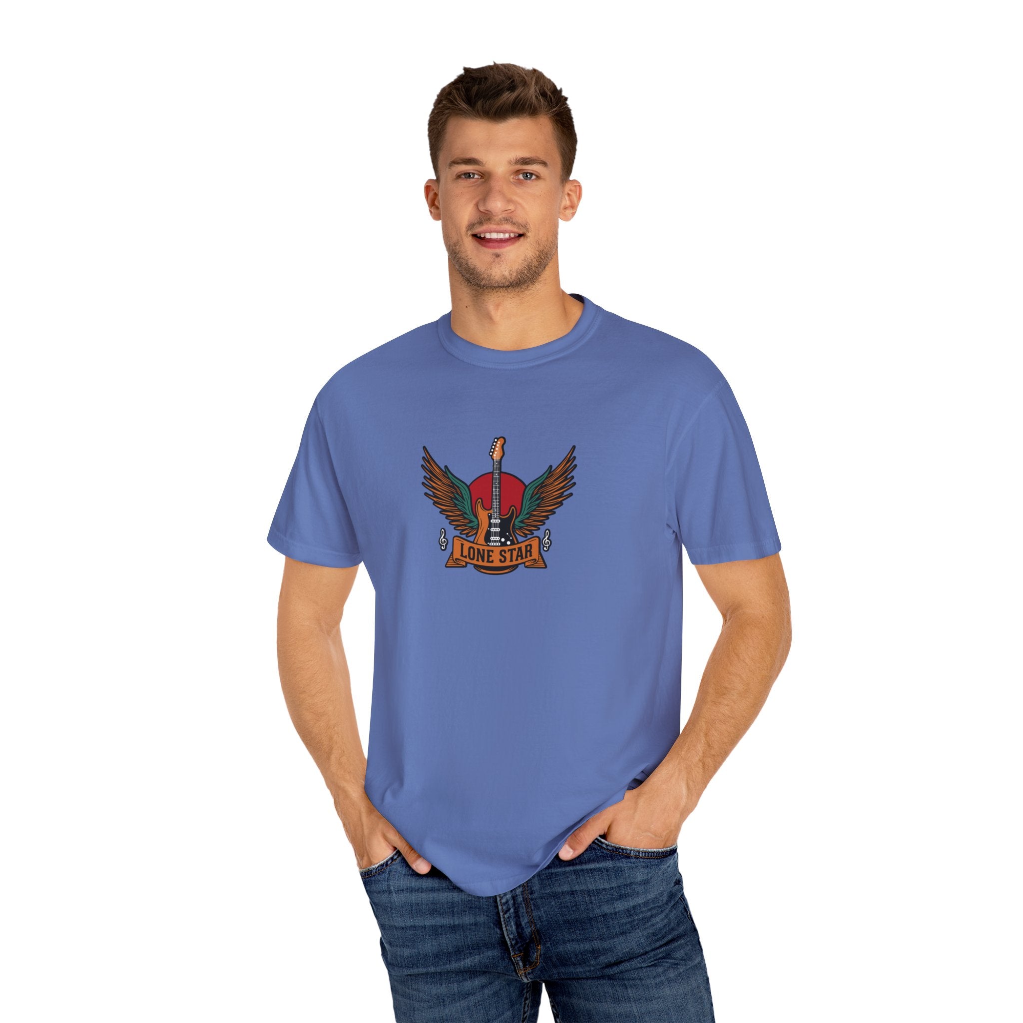 Lone Star Graphic T-Shirt - Unisex, Vintage Style Tee, Texas Pride Shirt, Casual Wear, Gift for Him/Her