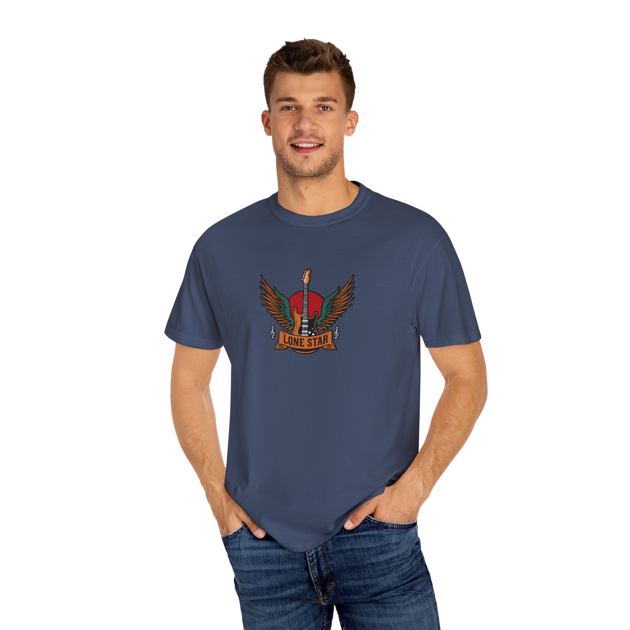 Lone Star Graphic T-Shirt - Unisex, Vintage Style Tee, Texas Pride Shirt, Casual Wear, Gift for Him/Her