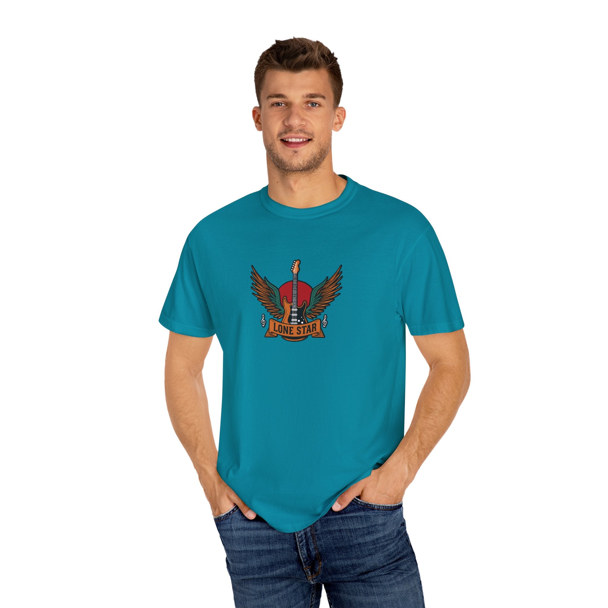 Lone Star Graphic T-Shirt - Unisex, Vintage Style Tee, Texas Pride Shirt, Casual Wear, Gift for Him/Her