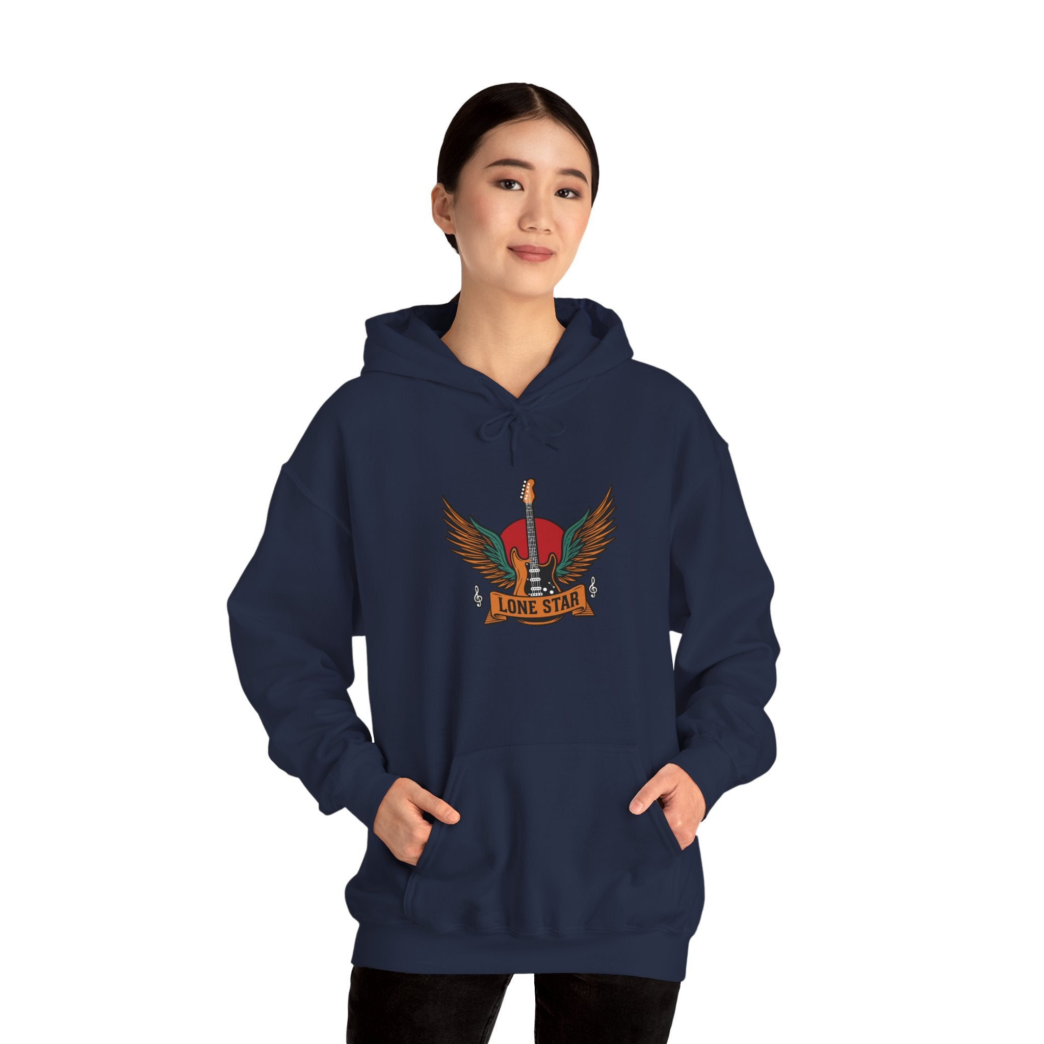 Lone Star Hoodie - Cozy Unisex Sweatshirt, Perfect for Western Fans, Casual Wear, Gift for Birthdays, Road Trips, and College Life