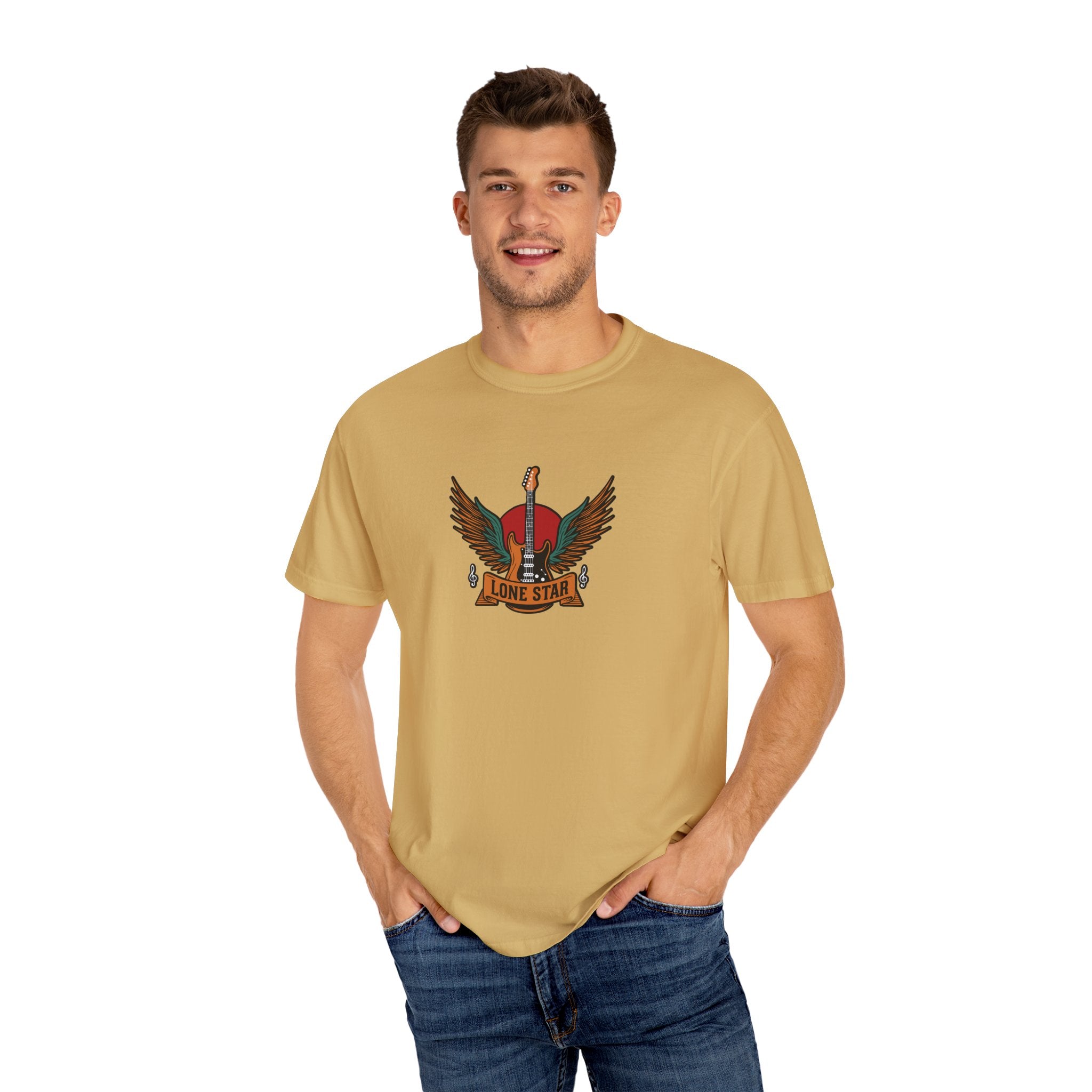 Lone Star Graphic Tee, Unisex T-Shirt for Music Lovers, Festival Ready, Casual Wear, Vintage Style, Gift for Him/Her