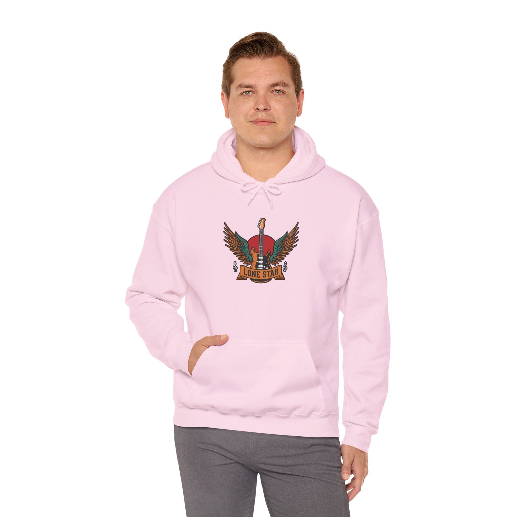Lone Star Hoodie - Cozy Unisex Sweatshirt, Perfect for Western Fans, Casual Wear, Gift for Birthdays, Road Trips, and College Life