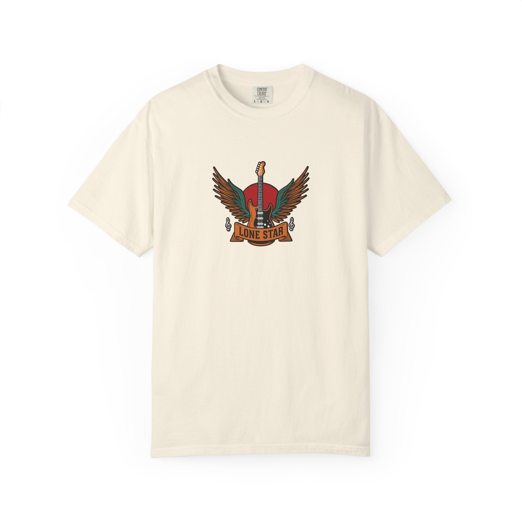 Lone Star Unisex Garment-Dyed T-Shirt, Casual Tee, Gift for Texas Lovers, Vintage Style, Comfortable Everyday Shirt, Great for Festivals